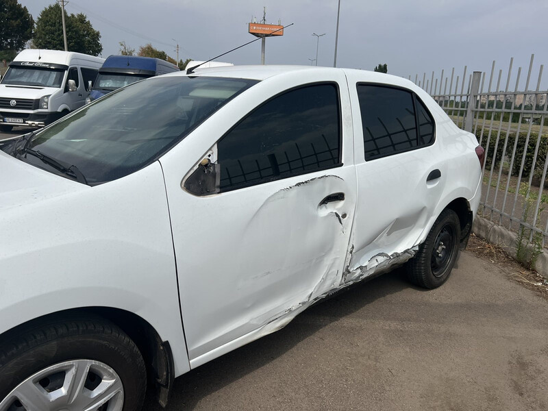Двери левые и порог белый цвет Renault Logan 2  2014  Бензин Одесса