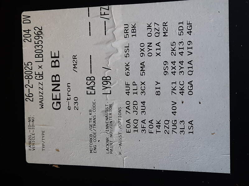 Дверка права передня чорна ly9b Audi e-tron  2020  Электро Ковель