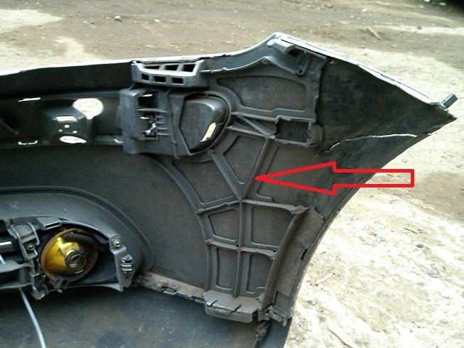 Направляющая (крепление) бампера Volkswagen Golf Plus  2008 хетчбек 1.9 Дизель 