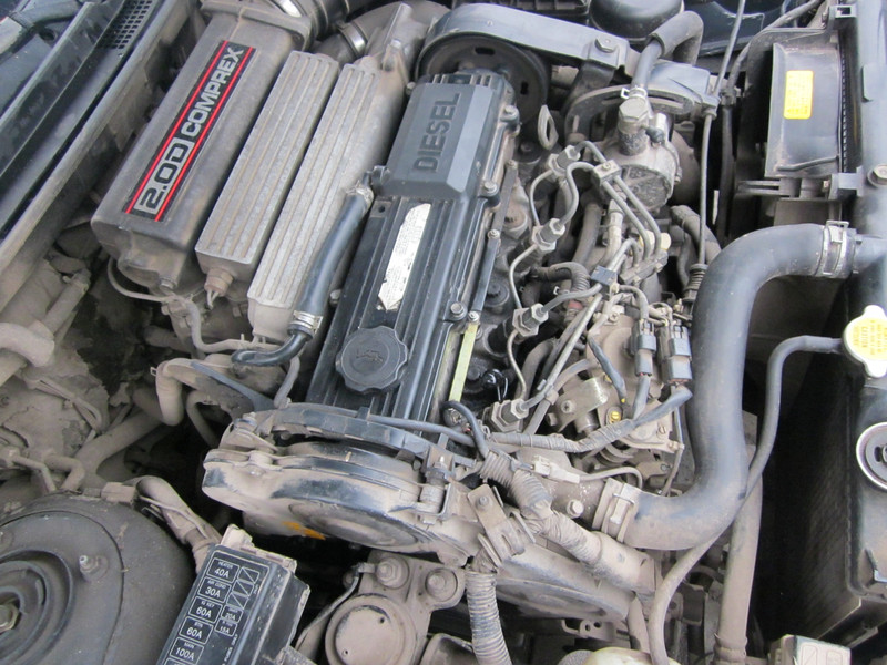 Двигатель с топливной и форсунками Mazda 626  1993 2.0 Дизель Луцк
