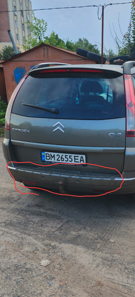Накладка бампера Citroen C4 Picasso  2007 Луцк