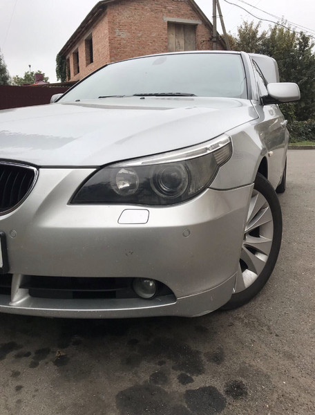 Накладка порога правая BMW 5 Series E60 2003 3.0 Дизель Хмельницкий