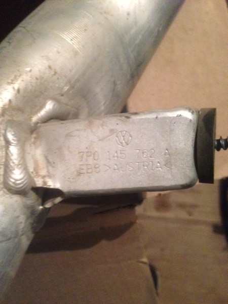 Корпус воздушного фильтра в сборе, трубка алюминиевая интеркулера. Porsche Cayenne универсал 2013 г.  3.0 л дизель Киев