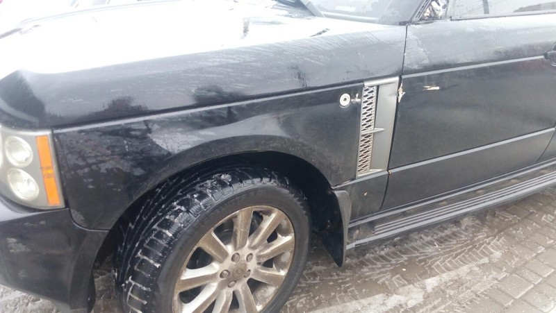 Решетка в крыло левая Land Rover Range Rover 2005 г.  4.2 л бензин Хмельницкий