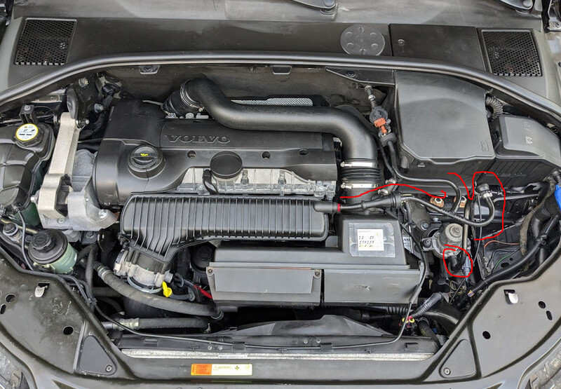 Вакуумна трубка з датчиком тиску Ford Kuga  2009 универсал 2.5 Бензин Харьков