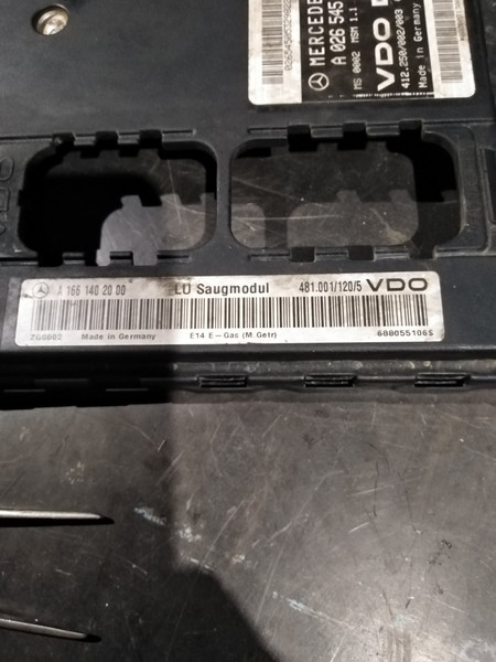 Блок управления двигателем (комплект) Mercedes-Benz A-Class 168 1995 1.4 Бензин Хмельницкий