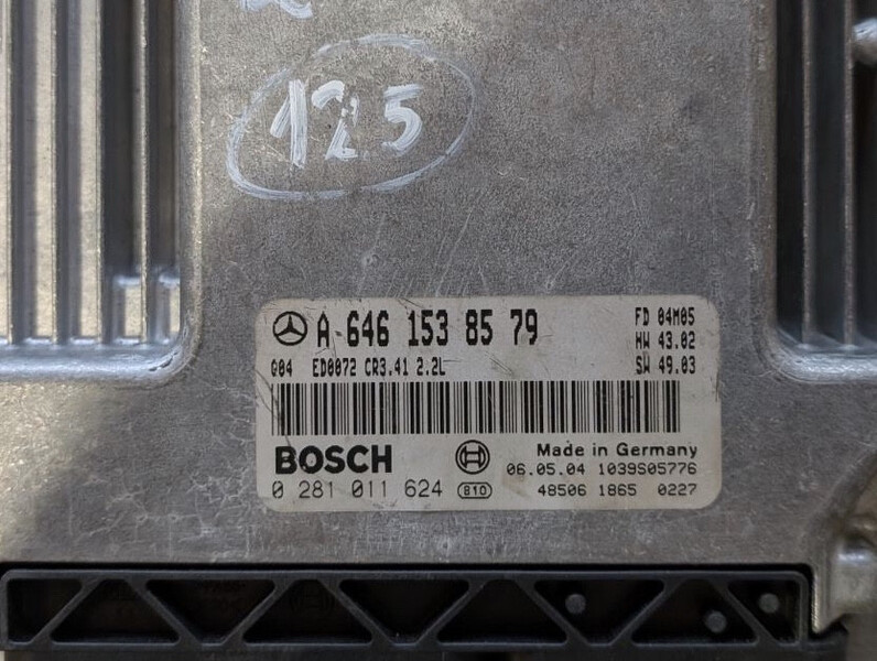 ЭБУ Mercedes-Benz E-Class  2004 2.2 Дизель Запорожье