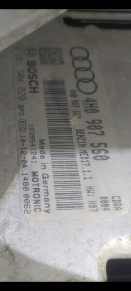 Блок керування ДВЗ Audi A8 D4  2011 4.2 Бензин Бровари