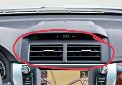 Воздуховод отопителя Toyota Camry XV50 2012 2.5 Бензин 