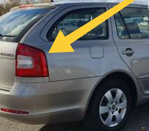 Ліхтар задній Skoda Octavia A5  2011 універсал 1.6 Дизель Мукачево