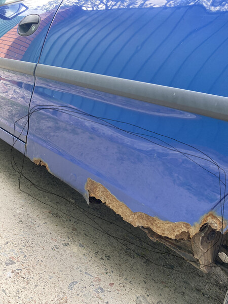 Порог с крылом Opel Combo  2005 1.3 Дизель 