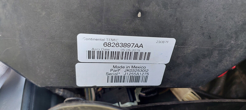 Блок BCM Jeep Wrangler 2015 г.  3.6 л бензин Дубно