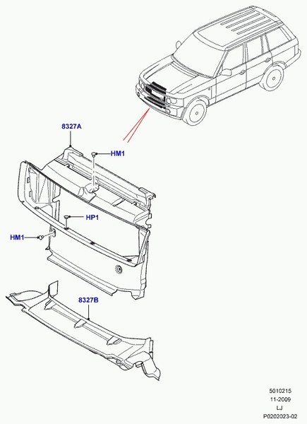 Воздухозаборник Land Rover Range Rover  2012 универсал  Бензин Киев