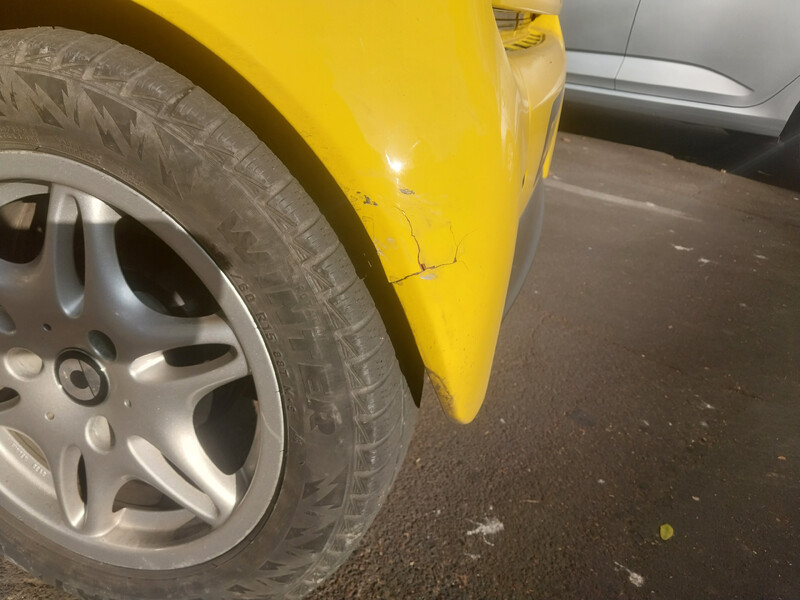 Левая часть бампера Smart ForTwo  2005 купе 0.8 Дизель Одесса