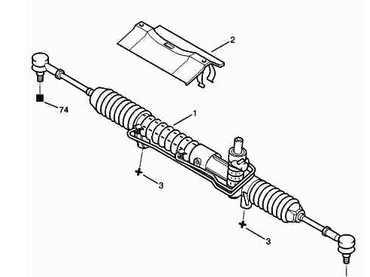 Рульова рейка Citroen Jumpy dw8 2000 р.  1.9 л дизель Івано-Франківськ
