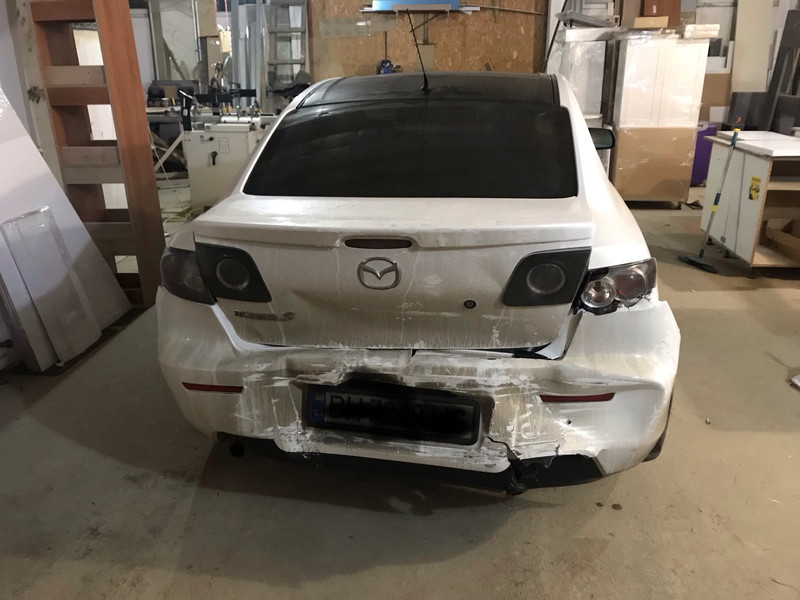 Бампер задний Mazda 3 BK 2008 г.  1.6 л бензин Одесса