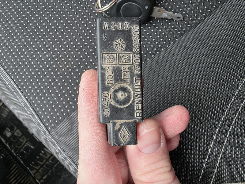 Подсветка номера Renault Megane 2  2003 универсал 1.6 Бензин Полтава