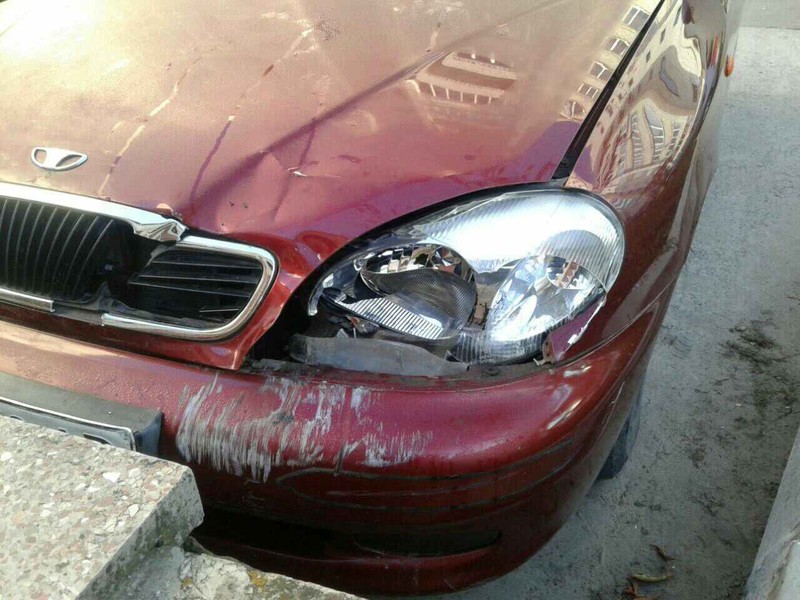 Фара, крило, капот з решіткою, все ліва сторона Daewoo Sens  2005 1.5 Бензин Ровно