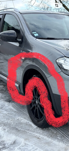 Молдинг крыла Nissan Qashqai J10  2011 универсал 1.5 Дизель Дубно