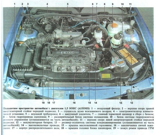 Длинный патрубок воздушного фильтра Daewoo Nexia  2008 1.5 Бензин 