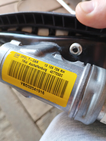 Подушка безопасности пасажира сиденье Opel Zafira A  2003 универсал 2.2 Бензин Александрия