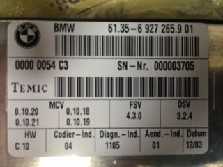 Блок управления сидениями 61356927265   BMW 5 Series