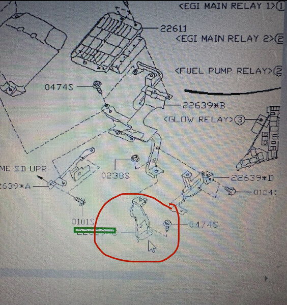 Кронштейн Subaru Outback  2010 2.0 Дизель Киев