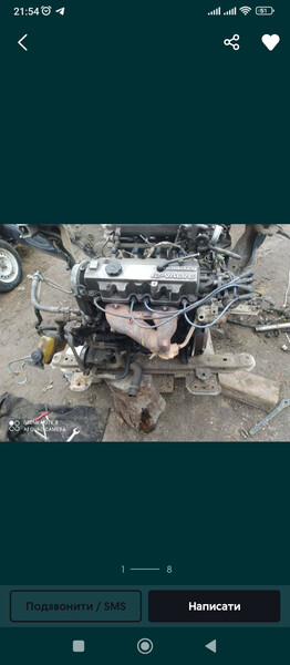 Мотор голий Mazda 626  1989 2.2 Бензин 