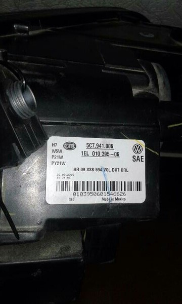 Основна фара у зборі 5С7.941.006   Volkswagen Jetta