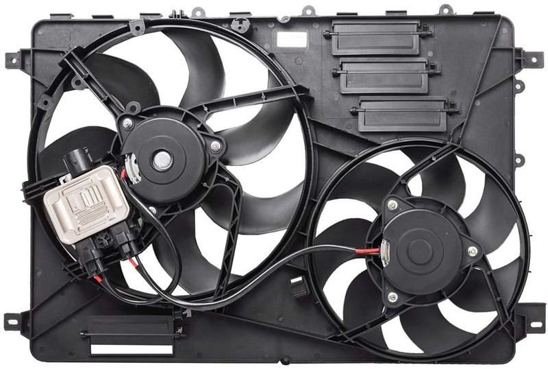 Диффузор радиатора с вентиляторами Land Rover Range Rover Evoque USA 2016 р.  2.0 л бензин Одеса