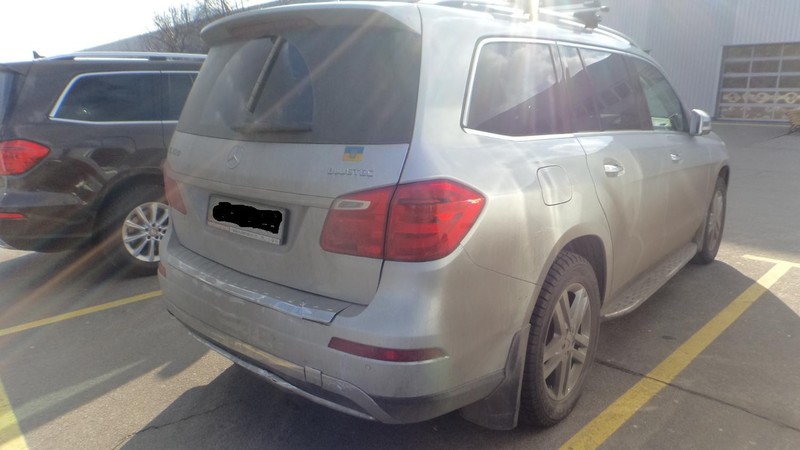 Бампер задний комплектный Mercedes-Benz GL-Сlass X166  2013 3.5 Бензин Киев