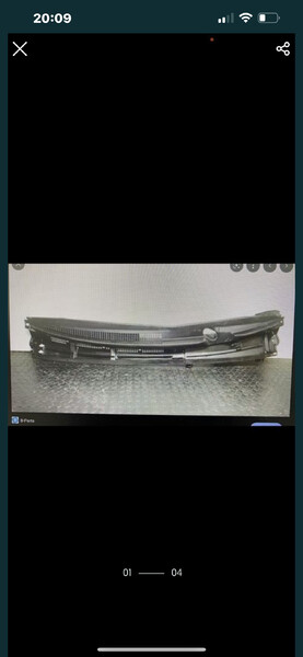 Жабо Toyota Yaris  2014 