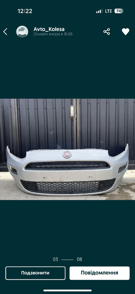 Бампер передній Fiat Grande Punto  2012 хетчбек 1.4 Бензин Вінниця