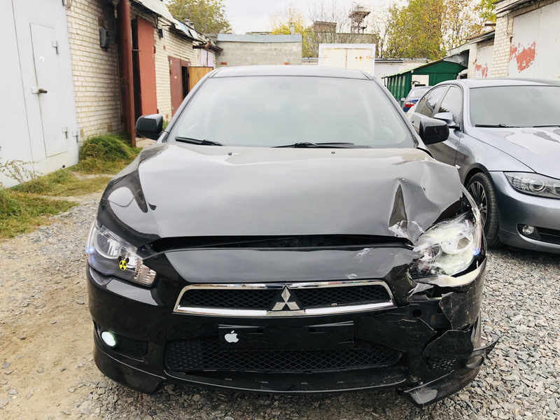 Капот Mitsubishi Lancer X  2008 2.0 Бензин Белая Церковь