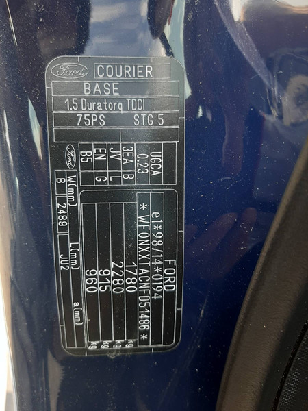 Мотор голый Ford Courier  2015 хэтчбек 1.5 Дизель Луцк