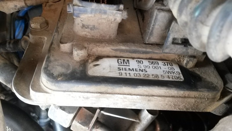 Блок управління запаленням 90569370   Opel Astra, Opel Vectra