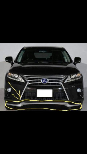 Молдинг переднего бампера нижний Lexus RX 450H 2013 г.  3.5 л бензин Одесса