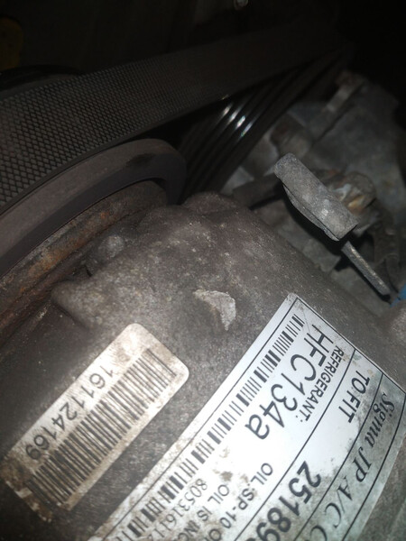 Шкив компрессора кондиционера Opel Astra  2009 универсал 1.8 Бензин Чигирин