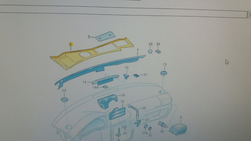 Жабо 3B1819447B B41   Skoda Superb, Toyota Land Cruiser Prado, Volkswagen Passat, Volkswagen T5 (Transporter)