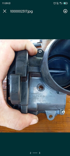 Дросельна заслінка Peugeot 508  2011 1.6 Бензин 