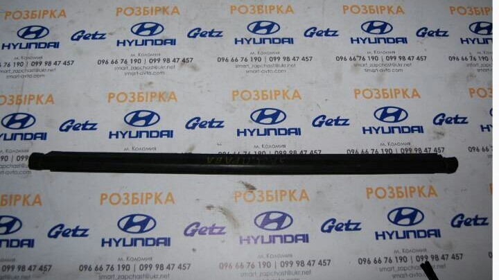 Молдинг стекла наружный горизонтальный нижний задний левый Hyundai Getz  2008 хетчбек 1.4 Бензин 
