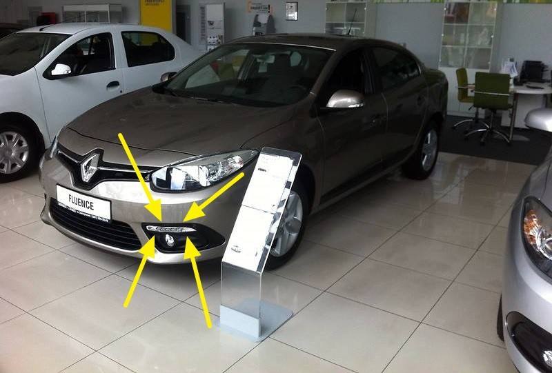 Светодиодная подсветка Renault Fluence  2013 1.6 Бензин Краматорск