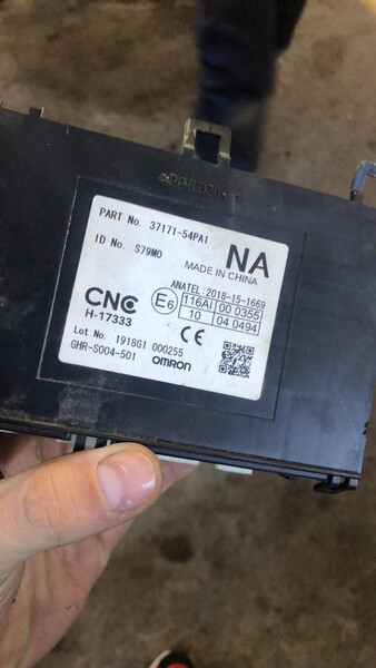 Модуль бесключевого доступа Suzuki Vitara ІІІ 2018 р.  1.4 л бензин Рівне