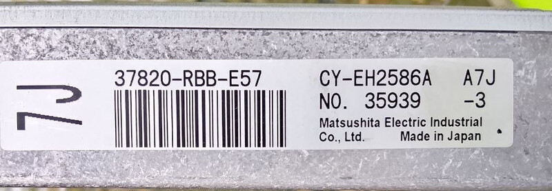 Блок управления двигателем 37820-RBB-E57   Honda Accord