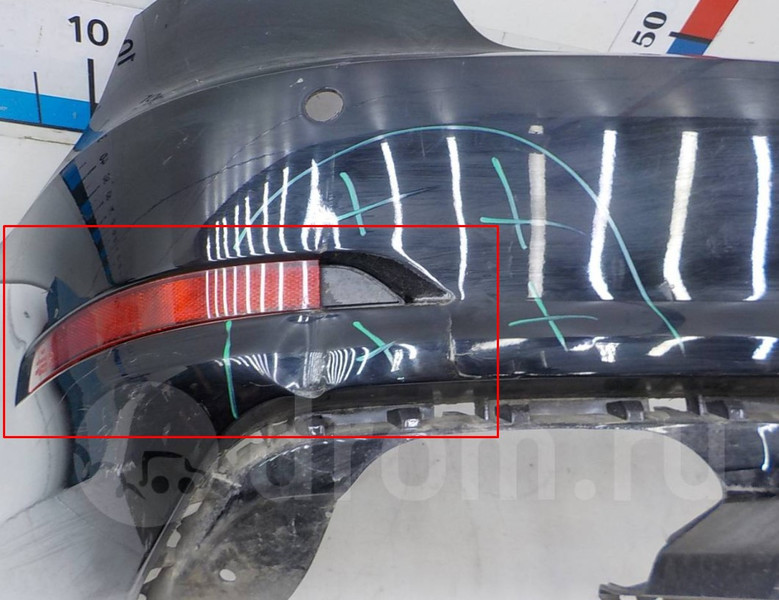 Бампер задний голый Audi A3 2015 г.  2.0 л бензин Киев