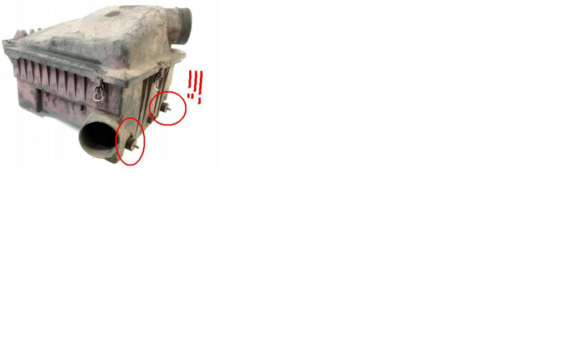 Корпус воздушного фильтра в сборе Mercedes-Benz Vito  1999 2.3 Дизель Покровск