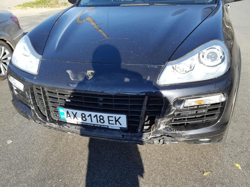 Бампер передний 95550531114G2X   Porsche Cayenne