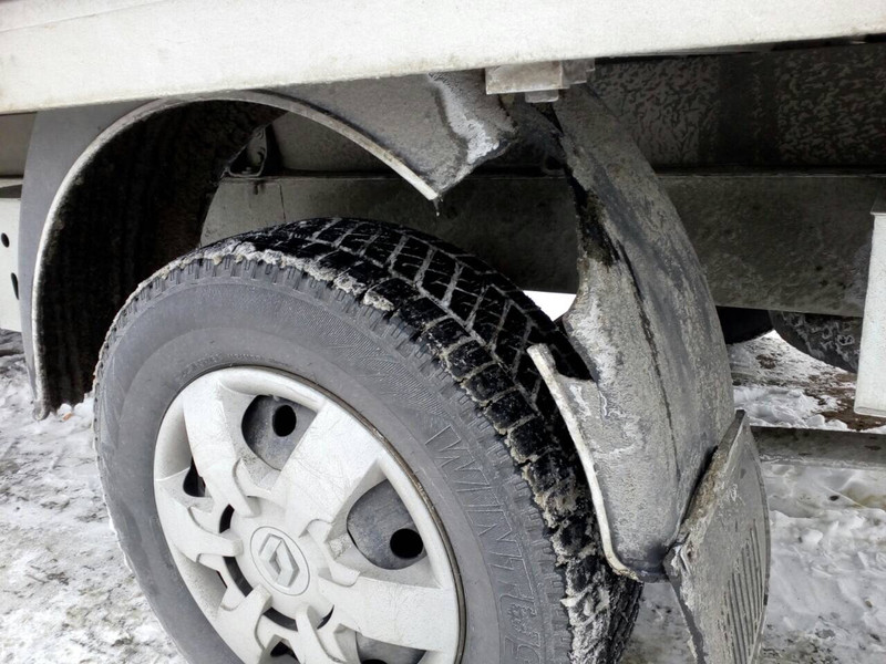 Крыло левое мастер Renault Master 2012 г.  2.3 л дизель Днепр