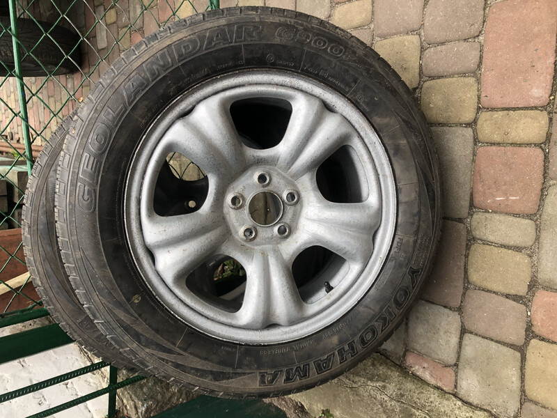 Диск колісний 5*100 r16 et48 dia 56, 1 Subaru Forester SG  2006 универсал 2.0 Бензин Великая Багачка