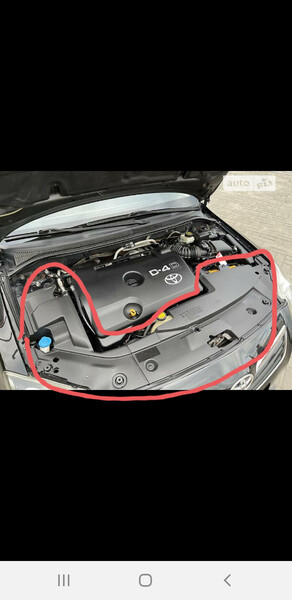 Подкапотный пластик Toyota Avensis  2007 универсал 2.2 Дизель Черкассы